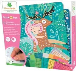 Stick & Fun mozaik – gozdne princese