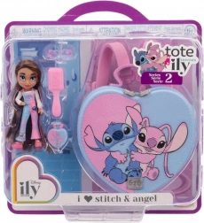 Disney ILY 4Ever mini punčka Stitch & Angel z dodatki