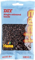 Rjave likalne perle 5 mm – 1000 kos