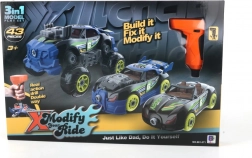 Komplet za sestavljanje avta 3 v 1 z izvijačem in otroško vrtalno igračo