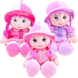 Tekstilna punčka Zuzia s klobučkom 28 cm