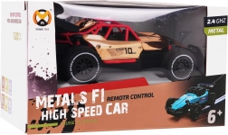 Zlati kovinski avtomobilček na daljinsko upravljanje