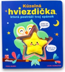Čarobna zvezdica, ki pazi na tvoj spanec – otroška knjiga z odstranljivo plišasto zvezdico