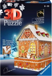 Ravensburger 3D sestavljanka Hiša iz medenjakov 216 kosov