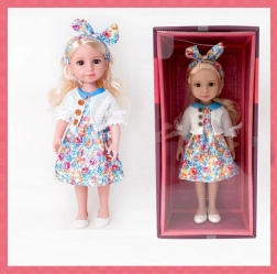 Punčka z blond lasmi 38 cm