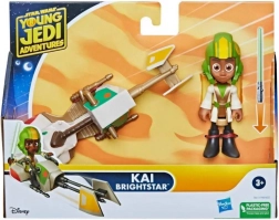 Star Wars Young Jedi Adventures – speeder in figurica Kai Brightstar