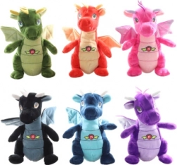 Plišasti zmaj z zvokom 20 cm