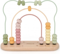 Leseni kroglični labirint POLARB za prvo štetje