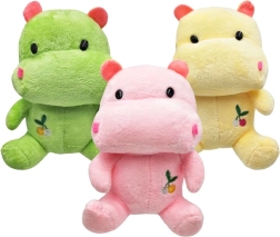 Plišasti povodni konjiček 18 cm sedenje z vezenjem