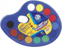 Akvarelne barve Astra 12 barv