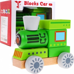 Leseni vlak za otroke od 2 let