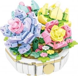 gradbeni komplet rože 274 delov