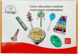 Leseni komplet glasbenih instrumentov za otroke