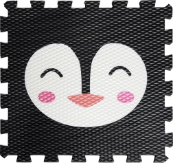 Minideckfloor Pingvin črna