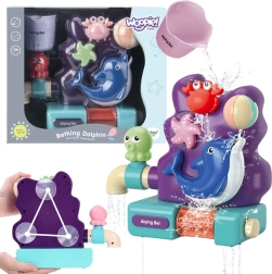 Vodna igrača za v kopel s fontano in delfinčkom WOOPIE