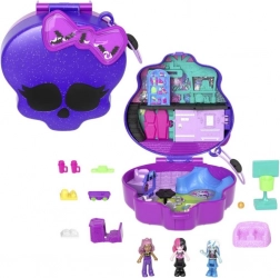 Polly Pocket kompakt Monster High lobanja s skateparkom in šolo