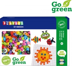 Zalikalne perlice PLAYBOX Go Green XL 600 kos