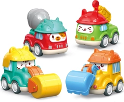 Gradbeni avto na vztrajnik 8 cm