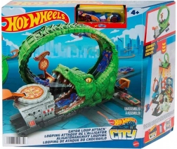 Hot Wheels tematski set: krokodilja zanka