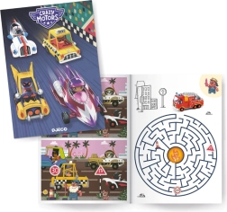 DJECO knjižica aktivnosti Crazy Motors