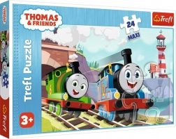 Sestavljanka 24 maxi – Tomaž in Percy na tirih Thomas & Friends