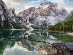 Sestavljanka RAVENSBURGER Lago di Braies Italija 1500 kosov
