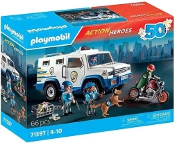 Playmobil Action Heroes transporter z denarjem – jubilejna izdaja