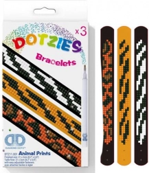 izdelava zapestnic z živalskimi motivi – komplet 3 kosi
