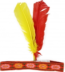 Indijanska naglavna trakova s peresi