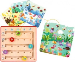 Tooky Toy lesena igra Učenje štetja živalic