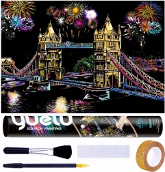 Praskalna slika Londonski Tower Bridge 75x52 cm