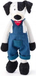 plišasti kužek Federico znamke Lumpin, prijatelj iz Italije 40 cm