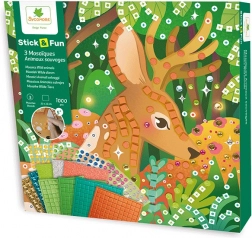 Mozaikni komplet gozdne živali