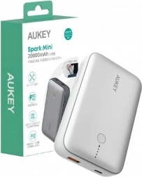 Aukey Spark Mini powerbanka bela 20000 mAh