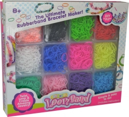 SPARKYS Elastične gumice Loom Bands 2400 kos