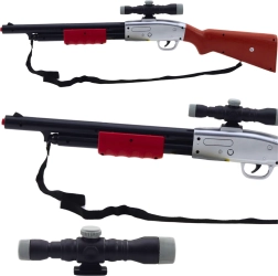 Otroška puška z daljnogledom in zvočnimi učinki