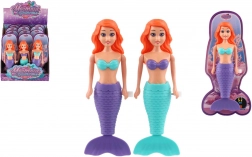 Svetleča morska deklica za vodo na navijanje