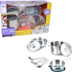 Nerjavno jekleno posodje za otroke – 9 kosov