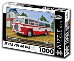 Puzzle Retro-Avto Škoda 706 RO Lux 1951 1000 delov
