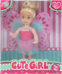 Punčka z odstranljivimi krilci 12 cm