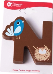 Leseno črko N Classic World