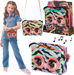 Purse Pets Purrisma tigrova torbica z interaktivnimi očmi in zvoki