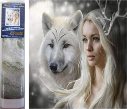 Norimpex Diamantno slikanje Kraljica ledenih planjav 30x40 cm