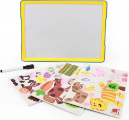 Otroška magnetna risalna tabla z živalmi