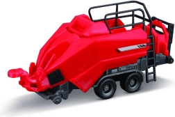 Bburago kmetijski traktor MASSEY FERGUSON 8740S s 3 prikolicami 10 cm darilni set