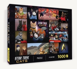 Sestavljanka Star Trek mačke 1000 koščkov