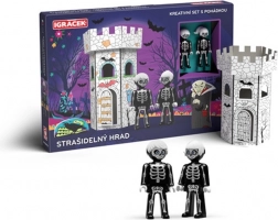 Igráček strašljivi grad – ustvarjalni set s pravljico