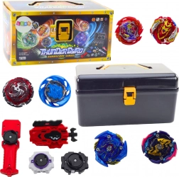 Komplet vrtečih se plošč Thunder Gyro z izstreljevalniki, 8 kosov