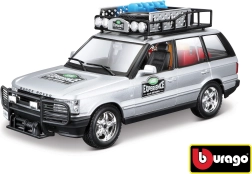 Kovinski model avtomobila 1:24 RANGE ROVER, srebrn