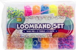 Komplet Loom gumic za pletenje zapestnic 1440 kosov v kovčku